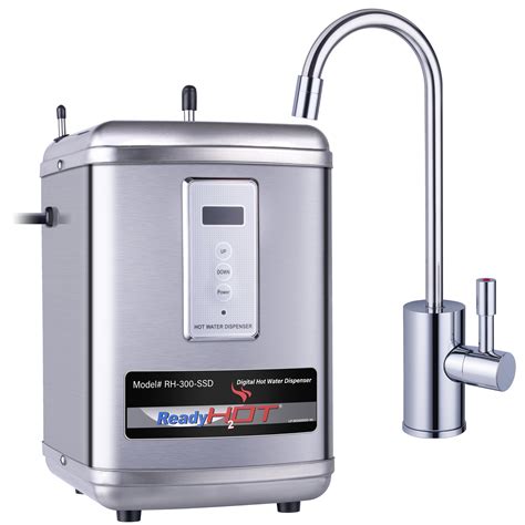 Ready Hot RH F CH Digital Kitchen Hot Water Dispenser With Polished Chrome Single