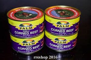 PALM CHILLI CORNED BEEF WITH JUICES 11 5 Oz 326g Product Of New Zealand