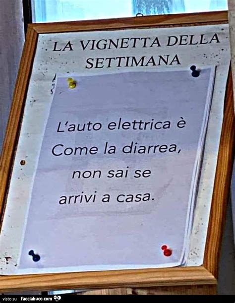 L Auto Elettrica Come La Diarrea Facciabuco