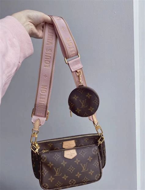 Lv Multi Pochette Pink Strap Replacement Paul Smith