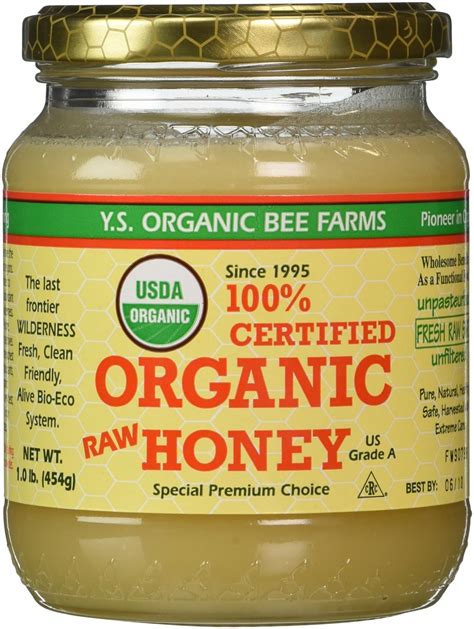 Ys Eco Bee Farms Miel Natural Sin Filtrar No Pasteurizada Kosher Yaxa