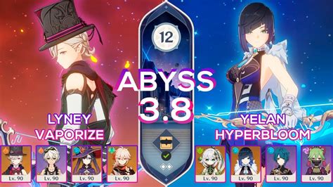 Spiral Abyss 3 8 4 0 C0 Lyney Vaporize C0 Yelan Hyperbloom L Floor 12