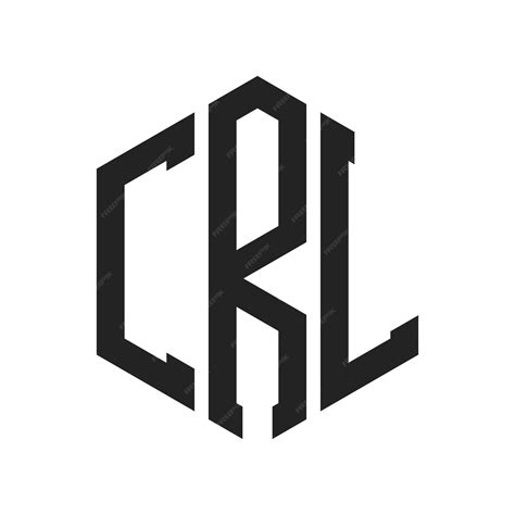 Premium Vector Crl Logo Design Initial Letter Crl Monogram Logo Using