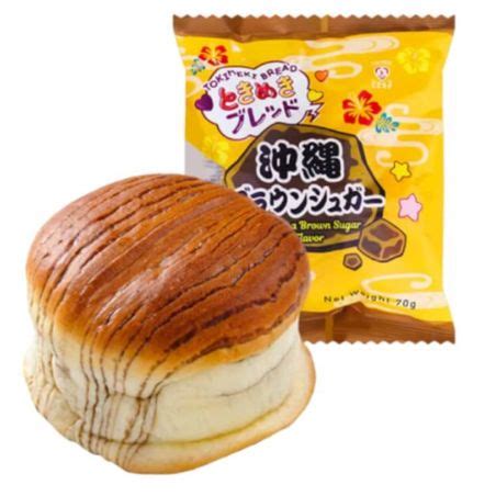 TOKIMEKI Japanese Bread Okinawa Brown Sugar Flavour 70 G