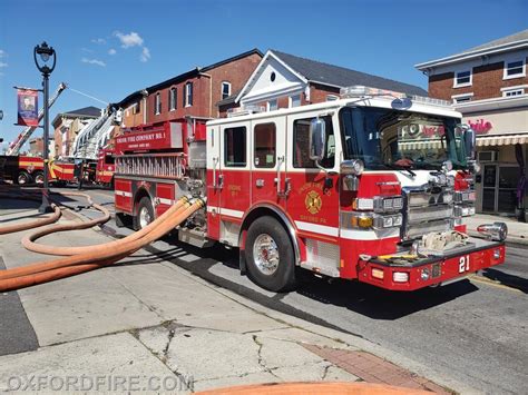 Significant Fire in Historic Oxford Borough - Union Fire Company No. 1