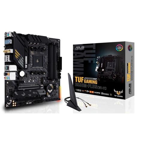 ASUS TUF GAMING B550M-PLUS (WIFI 6) AMD B550 MAINBOARD - White Angel