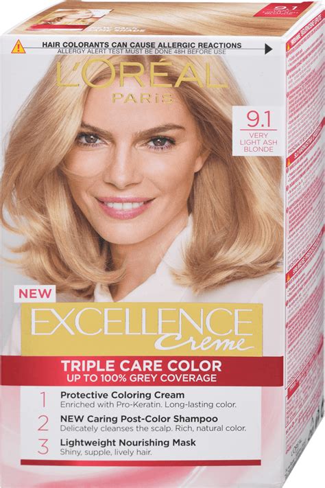 L ORÉAL PARiS EXCELLENCE CREME Boja za kosu 9 1 Very Light Ash Blonde