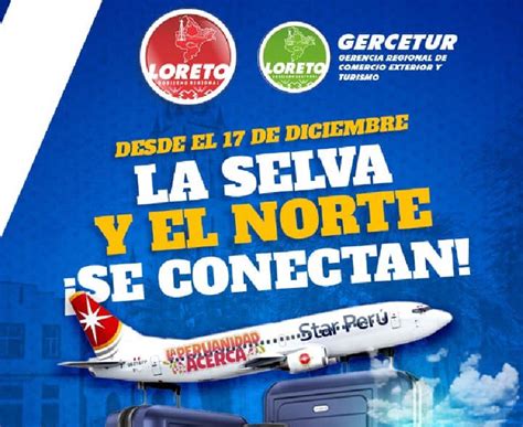 Turismo Alza Vuelo Con Ruta Iquitos Tarapoto Chiclayo Se Inician