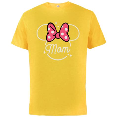 Disney Minnie Mouse Mom Head Icon Magic Mothers Day Short Sleeve