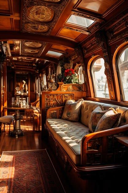 Free AI Image | Interior view of boat