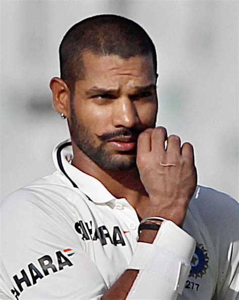 Shikhar Dhawan With Hair