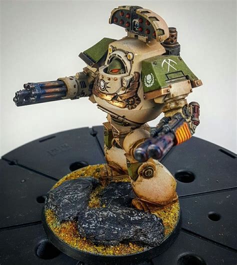 Warhammer 40k 30k Deathguard Contemptor Dreadnought With Forgeworld