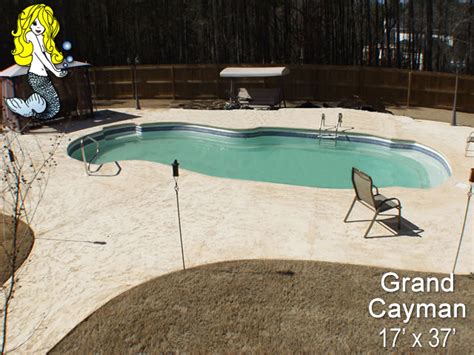 Grand Cayman - Freeform Fiberglass Swimming Pools - Tallman Pools