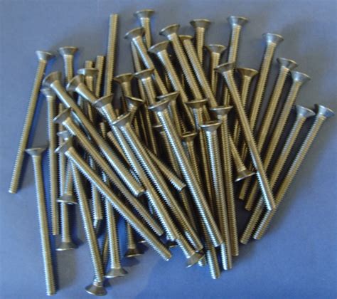 M4 X 50 Mm CSK C S A2 STAINLESS STEEL COUNTERSUNK HEAD SCREWS HEXAGON