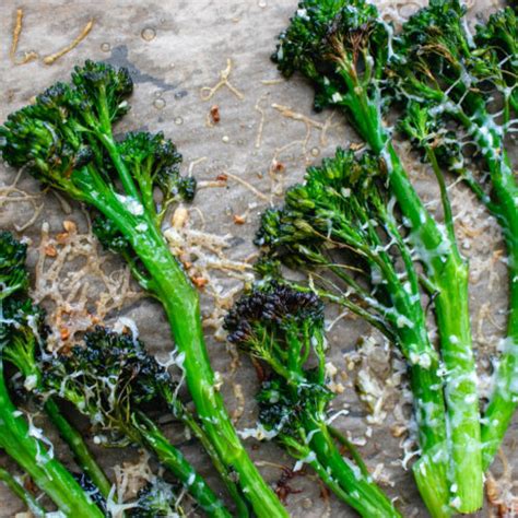 Roasted Tenderstem Broccoli Broccolini The Delicious Plate