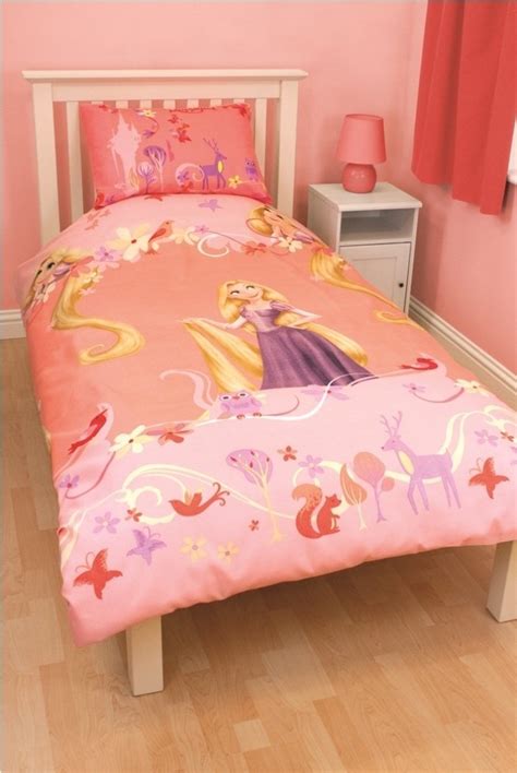 Disney Tangled Rapunzel Single Duvet Cover Set Uk Kitchen And Home