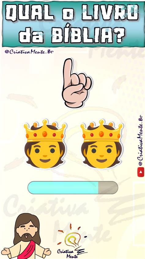 Qual O Livro Da B Blia Emojis Quiz B Blia Quizb Blico Em