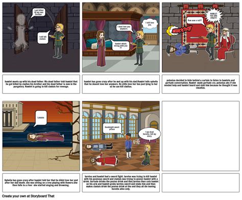 Hamlet Storyboard Por 29b5834b