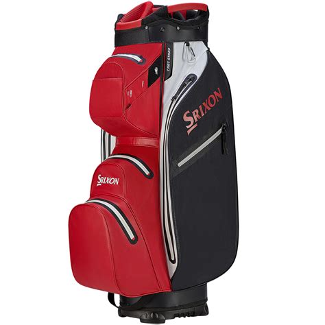 Srixon Waterproof Cart Bag Red/Black | Scottsdale Golf