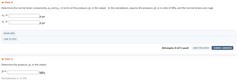 Solved Question The Cylindrical Pressure Vessel Shown Has Chegg