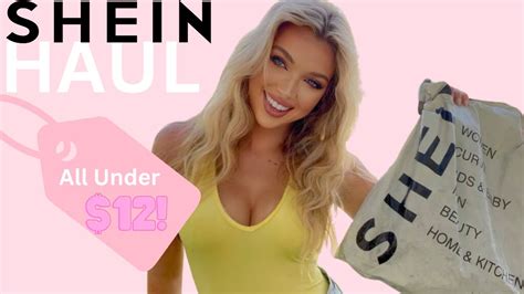 SHEIN BASICS Try On Haul All Under 12 YouTube