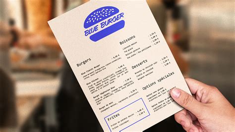 Blue Burger :: Behance