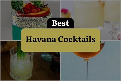 15 Havana Cocktails to Transport You to the Tropics | DineWithDrinks