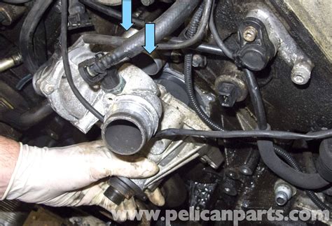 BMW X5 M62 8 Cylinder Water Pump Replacement E53 2000 2006