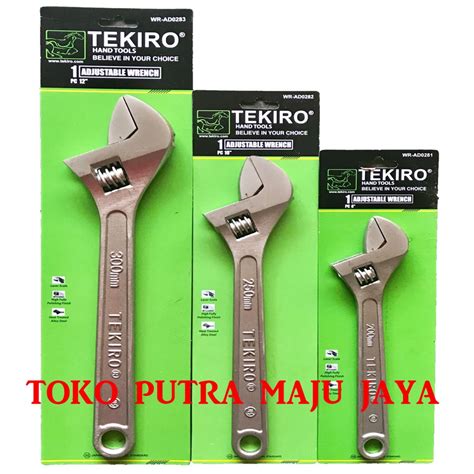 Jual Kunci Inggris Tekiro Adjustable Wrench Tekiro Inchi