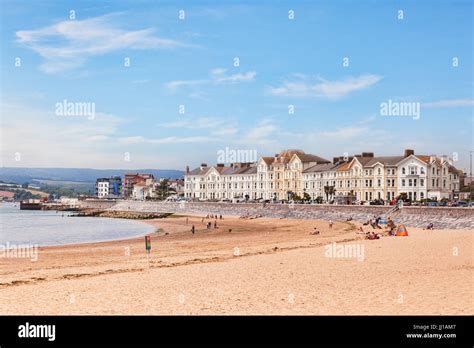 Exmouth beach exmouth devon england hi-res stock photography and images ...