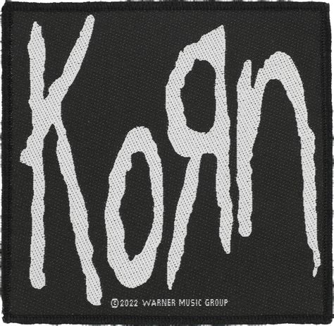 Korn Logo Printed Patch 4" x 4" - Walmart.com