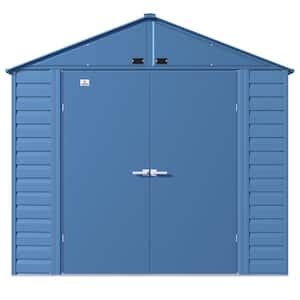 Arrow Select Ft W X Ft D Blue Grey Metal Shed Sq Ft Scg Bg