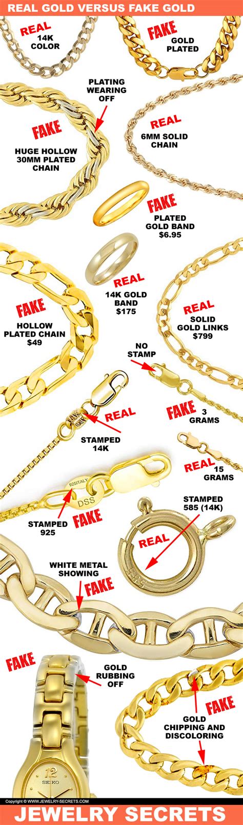 How To Spot Fake Gold Jewelry Secrets