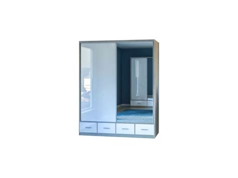 Armoire Tiroirs Et Portes Coulissantes Clairage Led Zelo