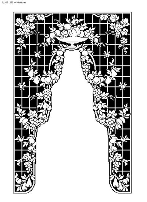 242 5 Gabbach Cross Stitch Patterns Fillet Crochet Filet Crochet