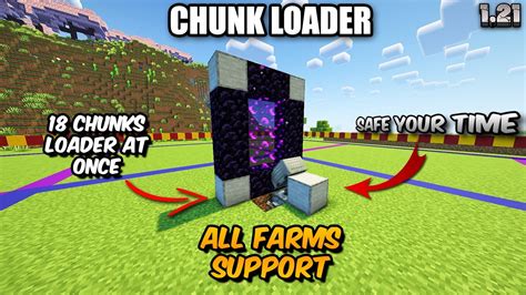 NO NEED TO AFK AGAIN Build A Chunk Loader Now On Farms Minecraft 1