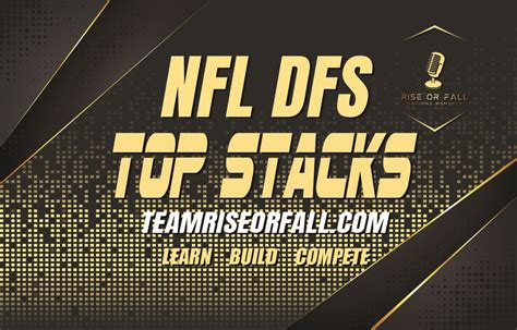 Top Nfl Dfs Stacks For Week 2 Dfs Lineup Strategy Dfs Picks Dfs