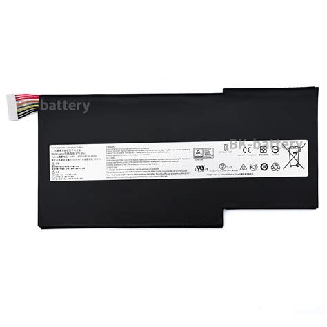 Bty M J Laptop Battery For Msi Gs Gs Re Gs Vr Rf Rf Ms K Ms