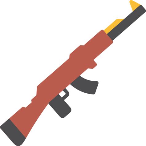 Icono De Ak 47 Generic Color Fill