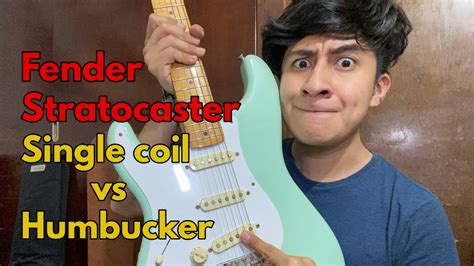 Stratocaster Single Coil Vs Humbucker YouTube