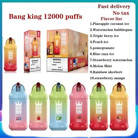 Original Bang King 12000 Puffs 12K Disposable Vape 0 2 5 Vaporizer