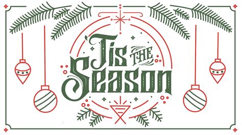 Tis The Season Sermon Series Graphic On Behance