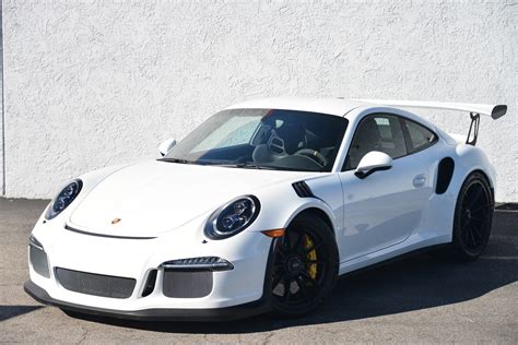 2016 Porsche 911 GT3 RS 103 Miles White Coupe H-6 cyl 7 speed automatic ...