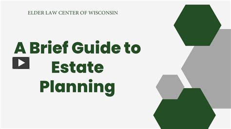 Ppt A Brief Guide To Estate Planning Powerpoint Presentation Free To Download Id 961b56 Mdy0m