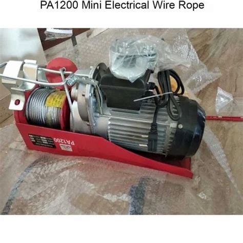 Damar Electirc PA1200 Mini Electric Wire Rope Hoist For Lifting 230 V