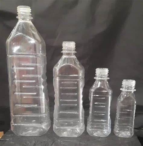 Inclined Square Pet Bottle Ml Ml Ml Litre At Rs