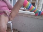 Nude On The Public Balcony Squirting Orgasms And Female Ejaculation Xxx Mobile Porno Videos