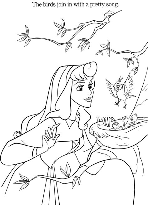 Disney Princess Aurora Coloring Pages Coloring Home