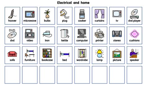 Free Printable Widgit Symbols