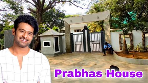 Prabhas House Prabhas House In Jubilee Hills Hyderabad Superstar